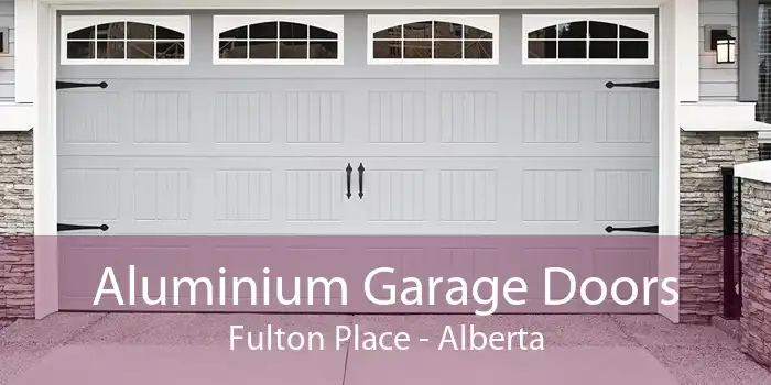 Aluminium Garage Doors Fulton Place - Alberta