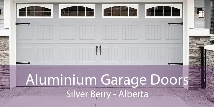 Aluminium Garage Doors Silver Berry - Alberta