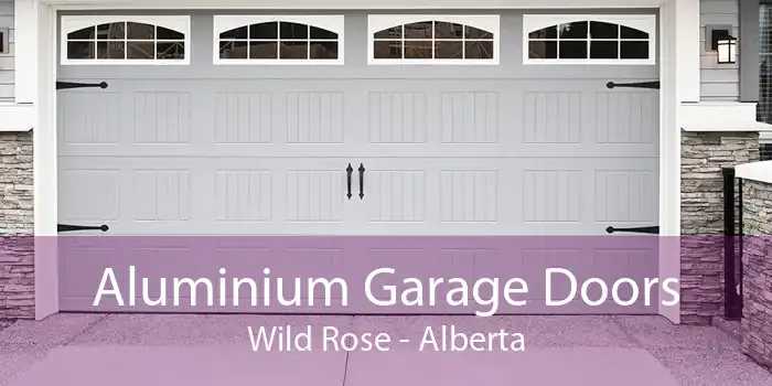 Aluminium Garage Doors Wild Rose - Alberta