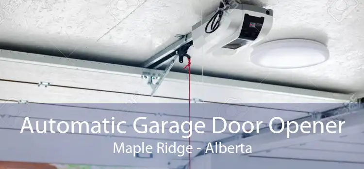 Automatic Garage Door Opener Maple Ridge - Alberta