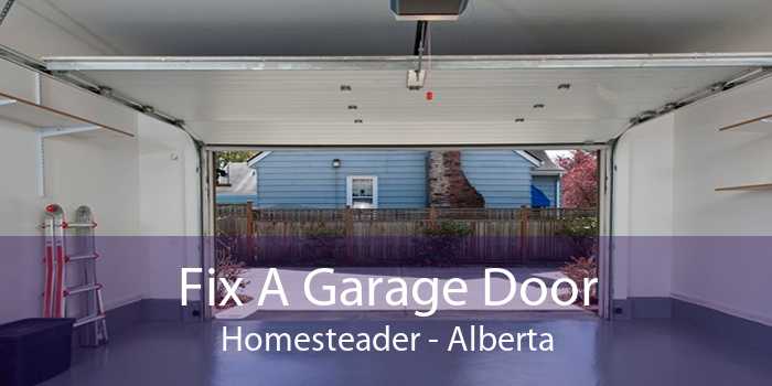 Fix A Garage Door Homesteader - Alberta