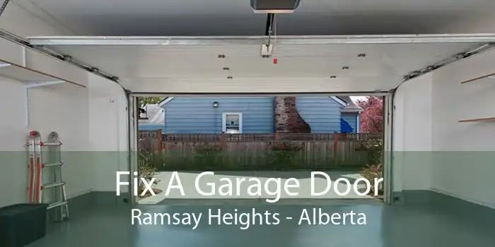 Fix A Garage Door Ramsay Heights - Alberta