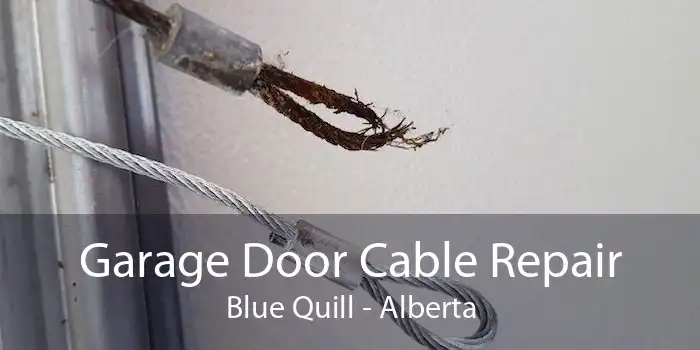 Garage Door Cable Repair Blue Quill - Alberta