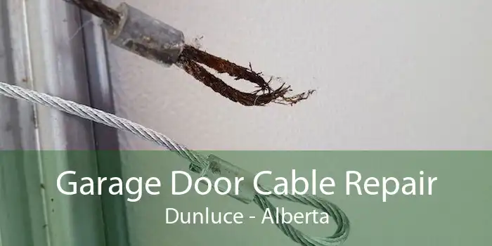 Garage Door Cable Repair Dunluce - Alberta