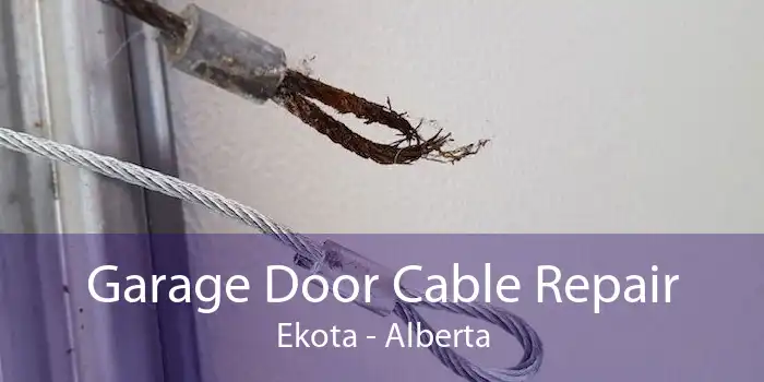Garage Door Cable Repair Ekota - Alberta