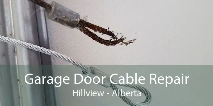 Garage Door Cable Repair Hillview - Alberta
