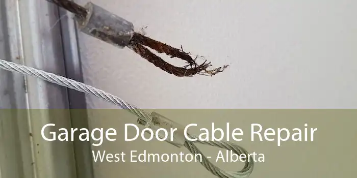 Garage Door Cable Repair West Edmonton - Alberta