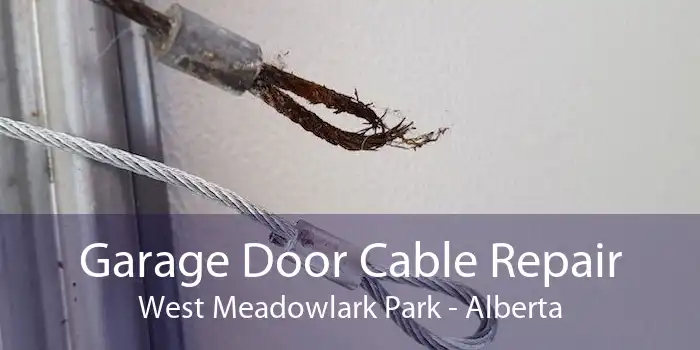Garage Door Cable Repair West Meadowlark Park - Alberta