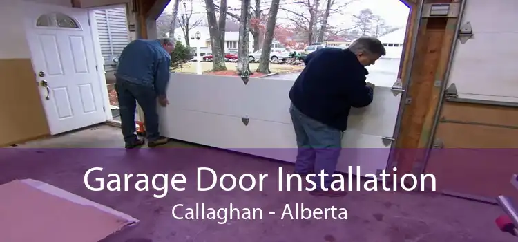 Garage Door Installation Callaghan - Alberta