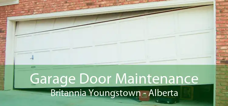 Garage Door Maintenance Britannia Youngstown - Alberta