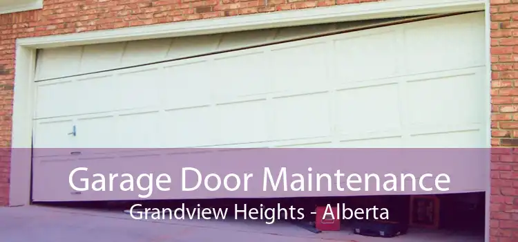 Garage Door Maintenance Grandview Heights - Alberta