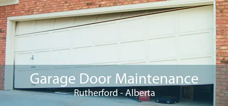 Garage Door Maintenance Rutherford - Alberta