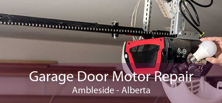 Garage Door Motor Repair Ambleside - Alberta