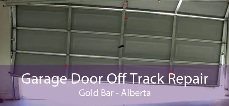 Garage Door Off Track Repair Gold Bar - Alberta