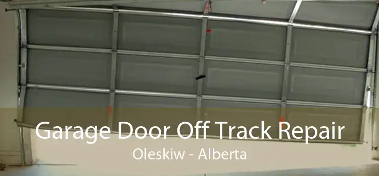 Garage Door Off Track Repair Oleskiw - Alberta