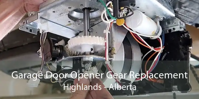Garage Door Opener Gear Replacement Highlands - Alberta