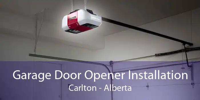 Garage Door Opener Installation Carlton - Alberta