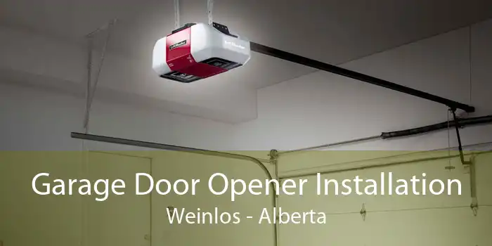 Garage Door Opener Installation Weinlos - Alberta