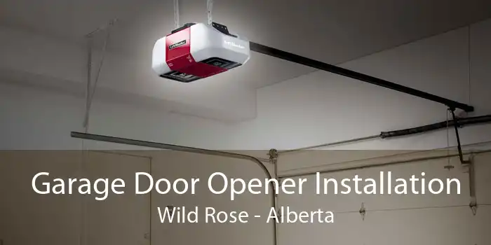Garage Door Opener Installation Wild Rose - Alberta