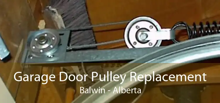 Garage Door Pulley Replacement Balwin - Alberta