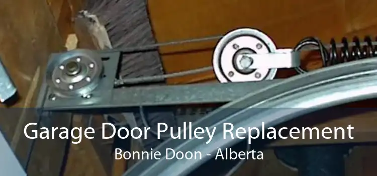 Garage Door Pulley Replacement Bonnie Doon - Alberta