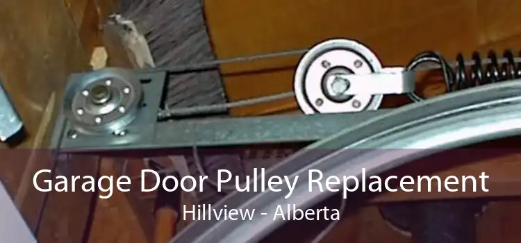 Garage Door Pulley Replacement Hillview - Alberta