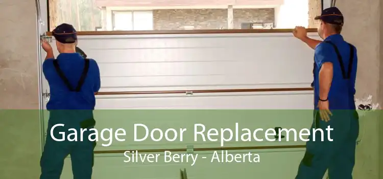 Garage Door Replacement Silver Berry - Alberta