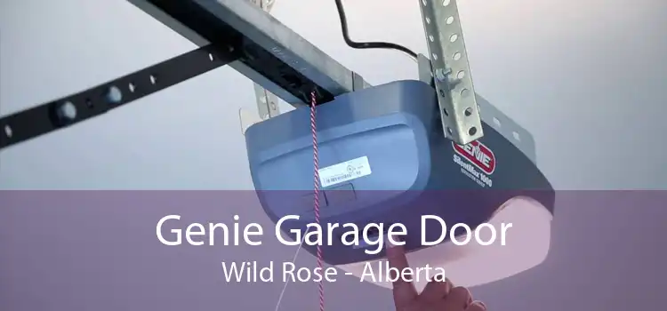 Genie Garage Door Wild Rose - Alberta