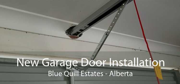 New Garage Door Installation Blue Quill Estates - Alberta