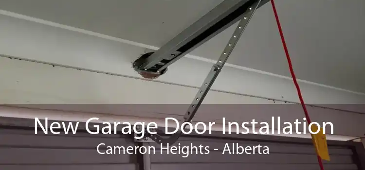 New Garage Door Installation Cameron Heights - Alberta