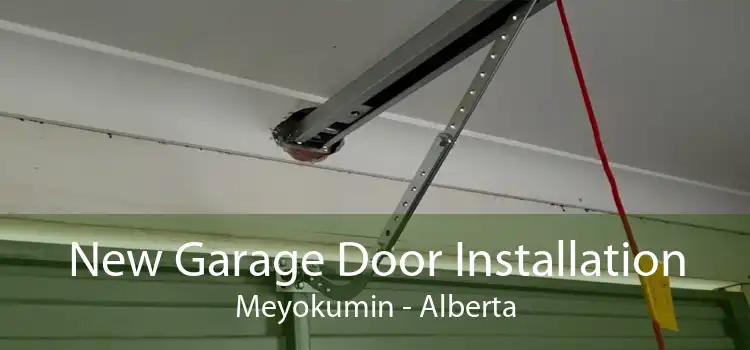 New Garage Door Installation Meyokumin - Alberta