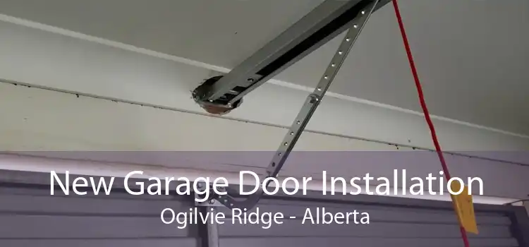 New Garage Door Installation Ogilvie Ridge - Alberta