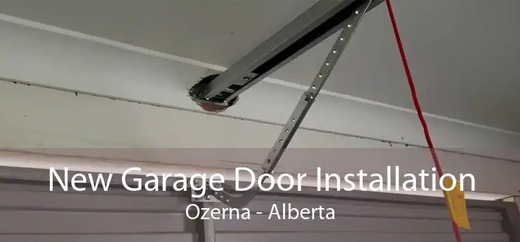 New Garage Door Installation Ozerna - Alberta