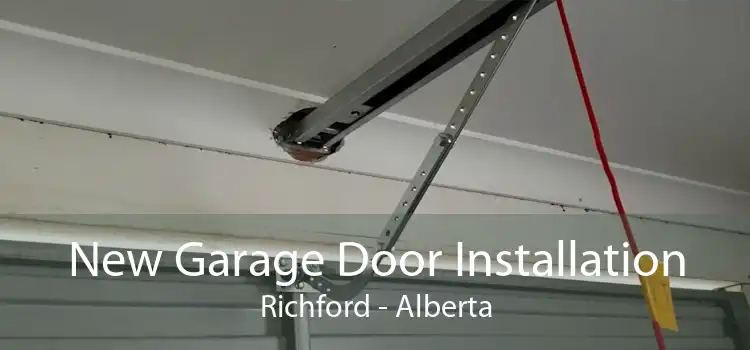 New Garage Door Installation Richford - Alberta