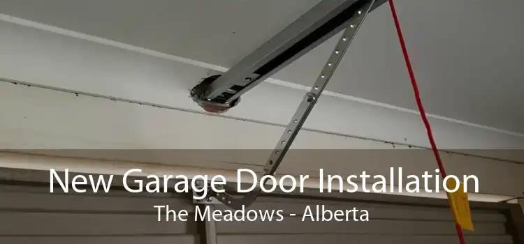 New Garage Door Installation The Meadows - Alberta