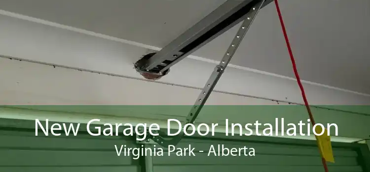 New Garage Door Installation Virginia Park - Alberta