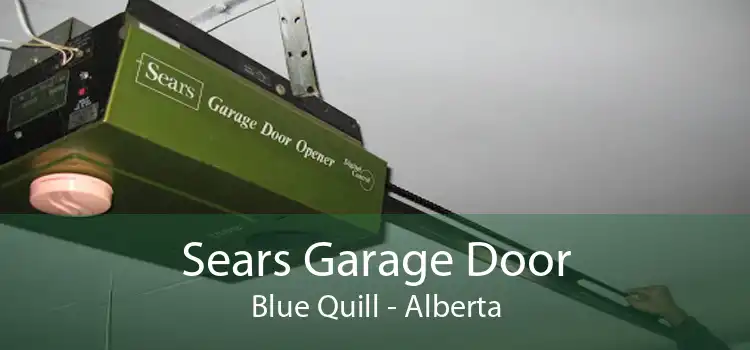 Sears Garage Door Blue Quill - Alberta