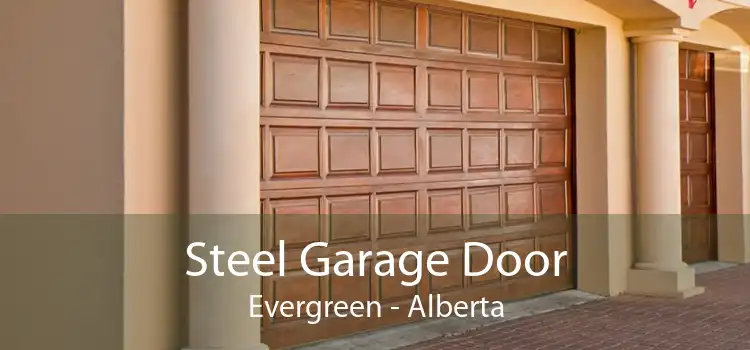 Steel Garage Door Evergreen - Alberta