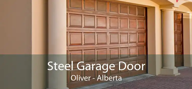 Steel Garage Door Oliver - Alberta