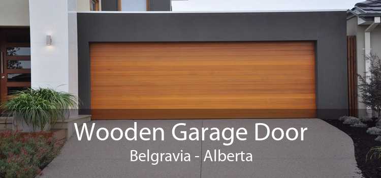 Wooden Garage Door Belgravia - Alberta