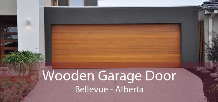 Wooden Garage Door Bellevue - Alberta