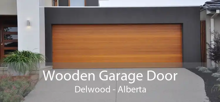 Wooden Garage Door Delwood - Alberta