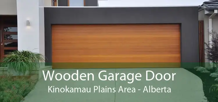 Wooden Garage Door Kinokamau Plains Area - Alberta
