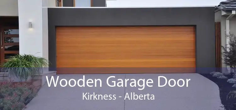 Wooden Garage Door Kirkness - Alberta