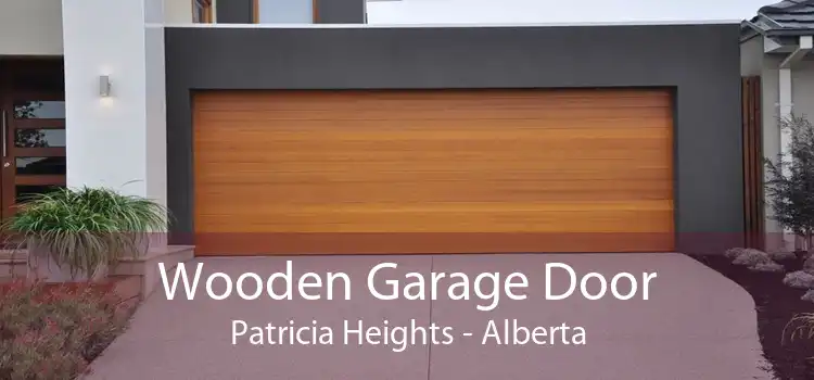 Wooden Garage Door Patricia Heights - Alberta