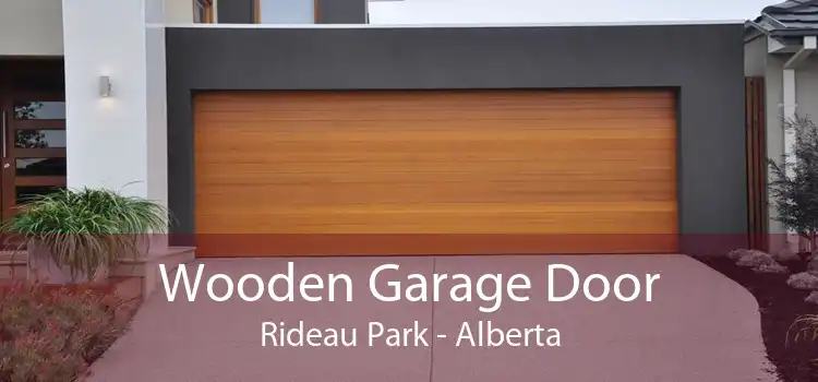 Wooden Garage Door Rideau Park - Alberta