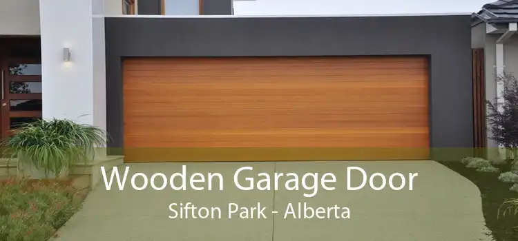 Wooden Garage Door Sifton Park - Alberta