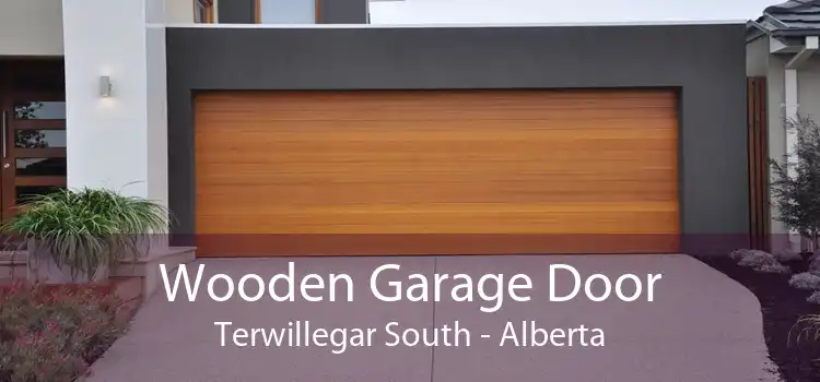 Wooden Garage Door Terwillegar South - Alberta